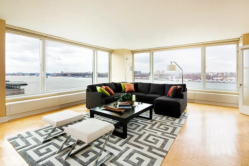 240 Riverside Boulevard #21-B, Manhattan, NY 10069 apartment_living_room 1
