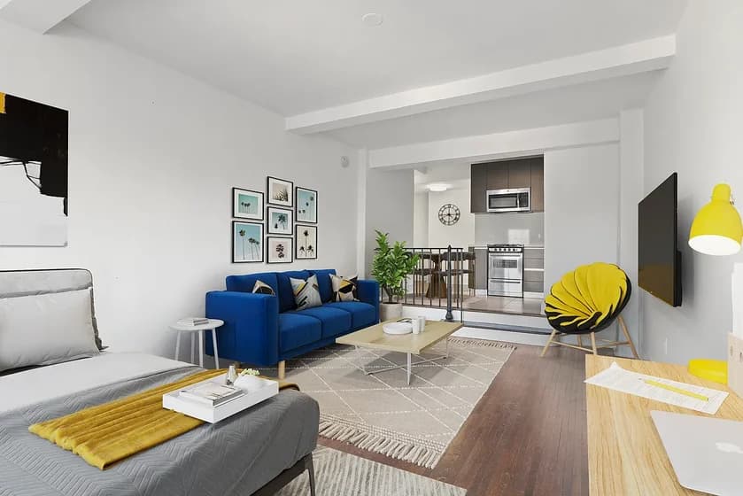 501 West 113 Street #306, Manhattan, NY 10025 apartment_living_room 1