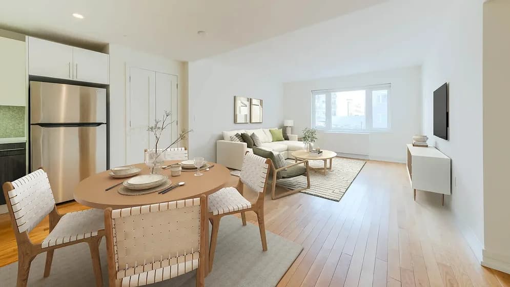 175 Kent Avenue #318, Brooklyn, NY 11249 apartment_living_room 1