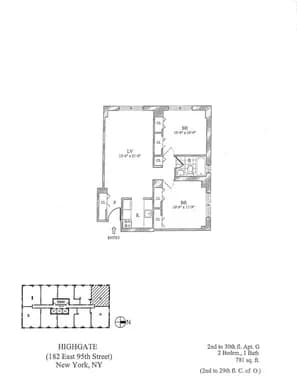 182 East 95 Street #10G, Manhattan, NY 10128