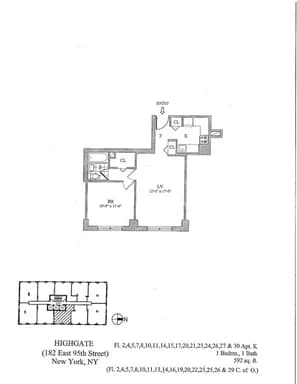 182 East 95 Street #11K, Manhattan, NY 10128