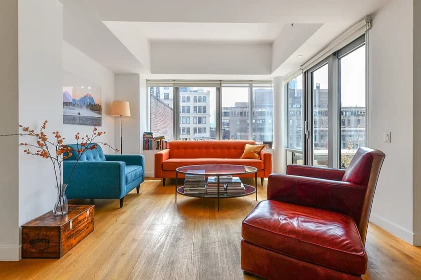 14 West 14 Street #8-B, Manhattan, NY 10011 apartment_living_room 1