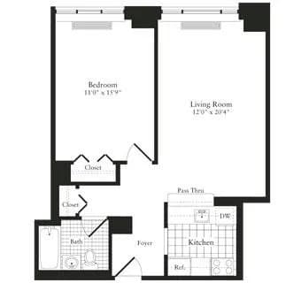 101 West End Avenue #9G, Manhattan, NY 10069 1