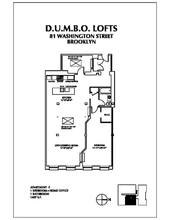 81 Washington Street #7E, Brooklyn, NY 11201 1
