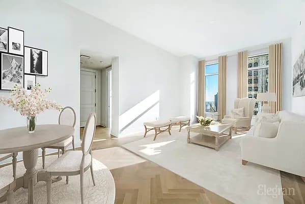 30 Park Place #48-C, Manhattan, NY 10007 apartment_living_room 1