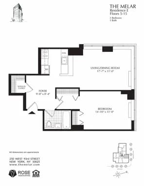 250 West 93 Street #05E, Manhattan, NY 10025 - Image 1