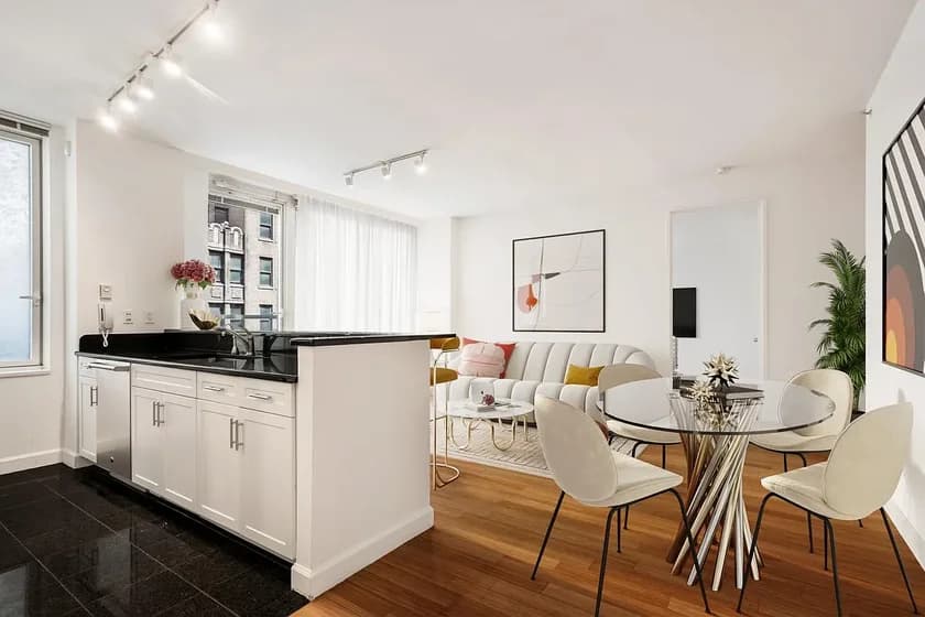 320 West 38 Street #1008, Manhattan, NY 10018 apartment_living_room 1