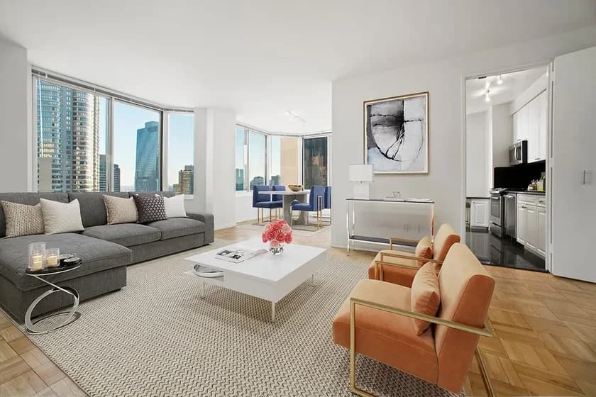 240 East 39 Street #10C, Manhattan, NY 10016 apartment_living_room 1