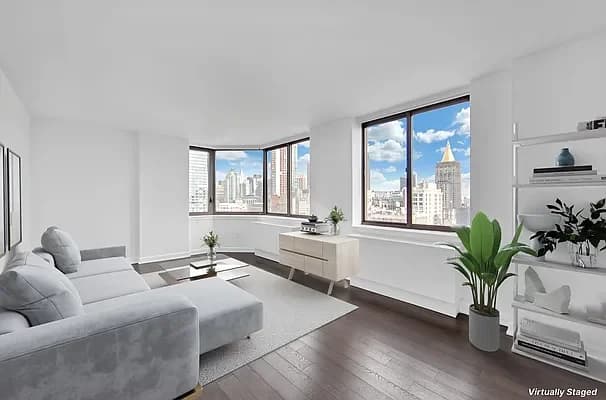 77 West 24 Street #22F, Manhattan, NY 10010 apartment_living_room 1