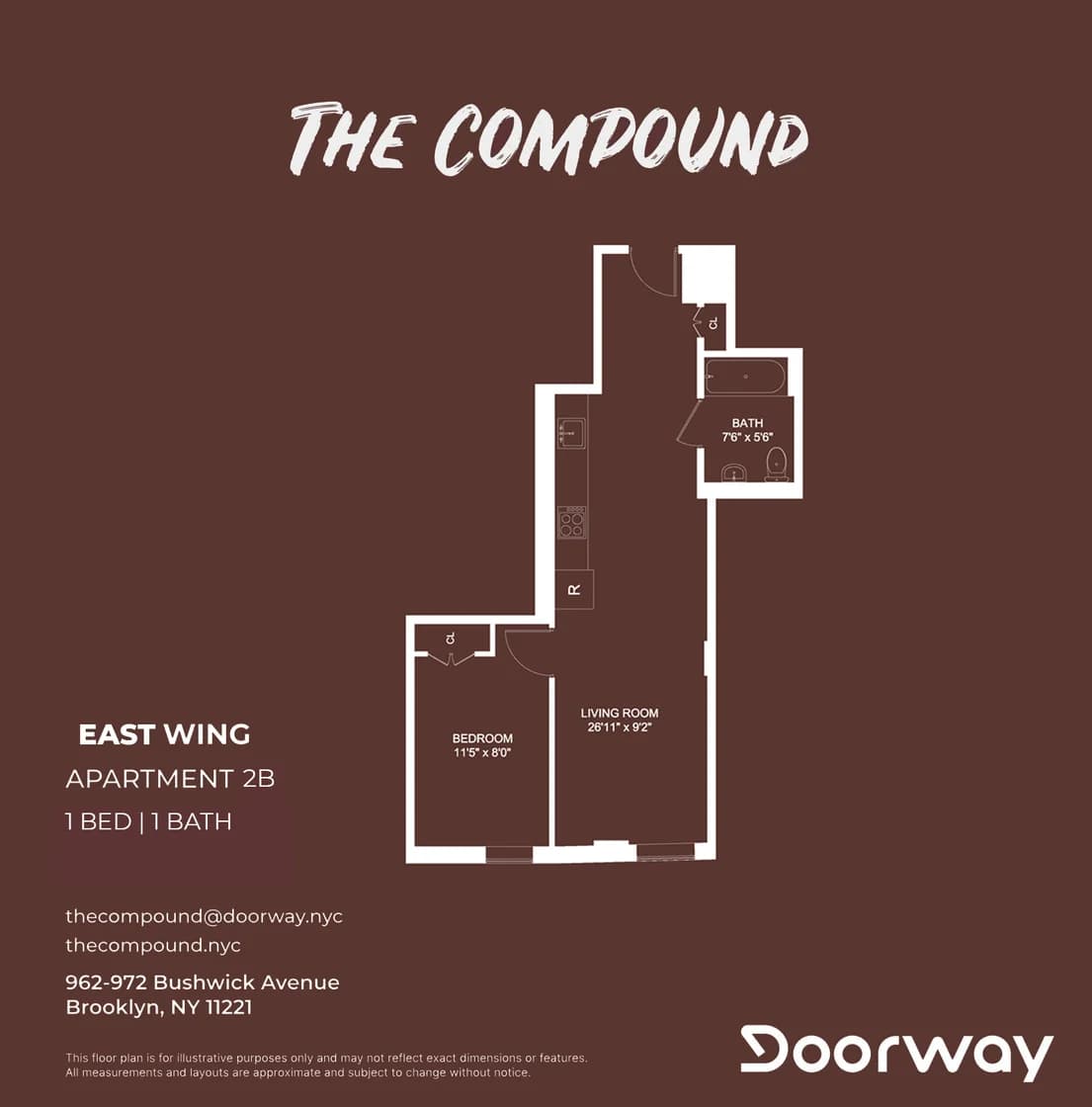 962 Bushwick Avenue #2B, Brooklyn, NY 11221 1