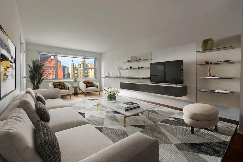 500 East 85 Street #9J, Manhattan, NY 10028 apartment_living_room 1