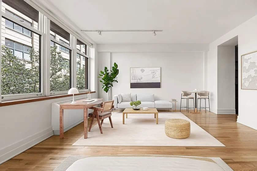 65 Washington Street #8C, Brooklyn, NY 11201 apartment_living_room 1