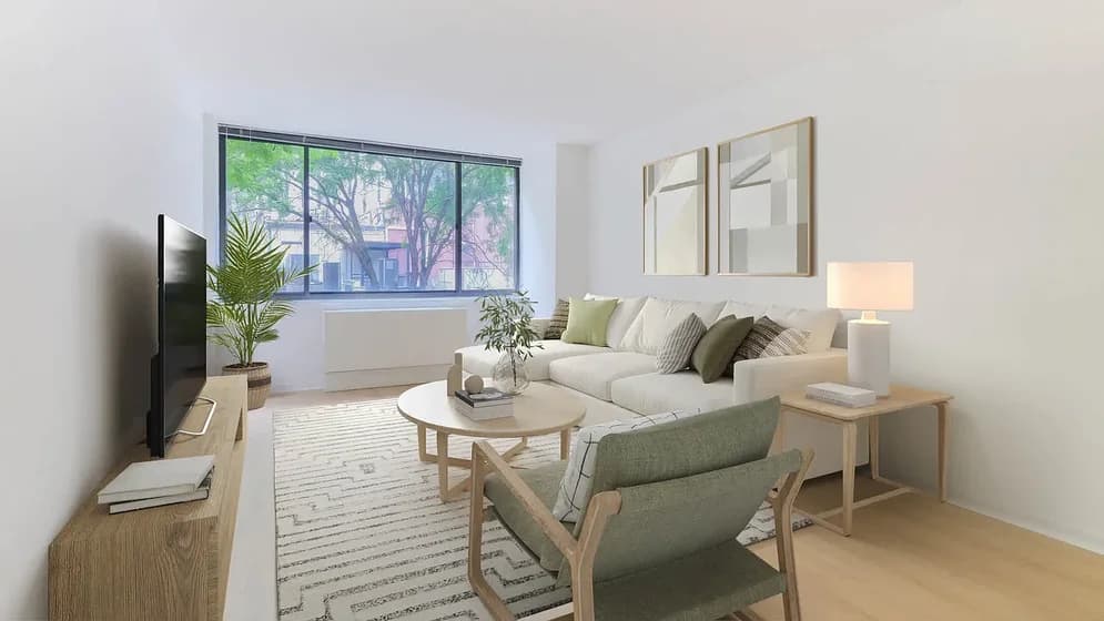 505 West 54 Street #0615, Manhattan, NY 10019 apartment_living_room 1