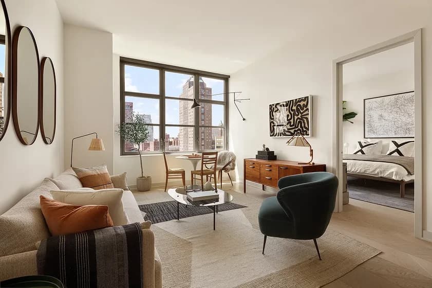 Front & York 115 York Street #615, Brooklyn, NY 11201 apartment_living_room 1
