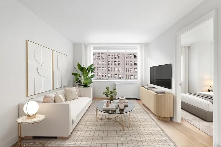 420 East 54 Street #1901, Manhattan, NY 10022 apartment_living_room 1