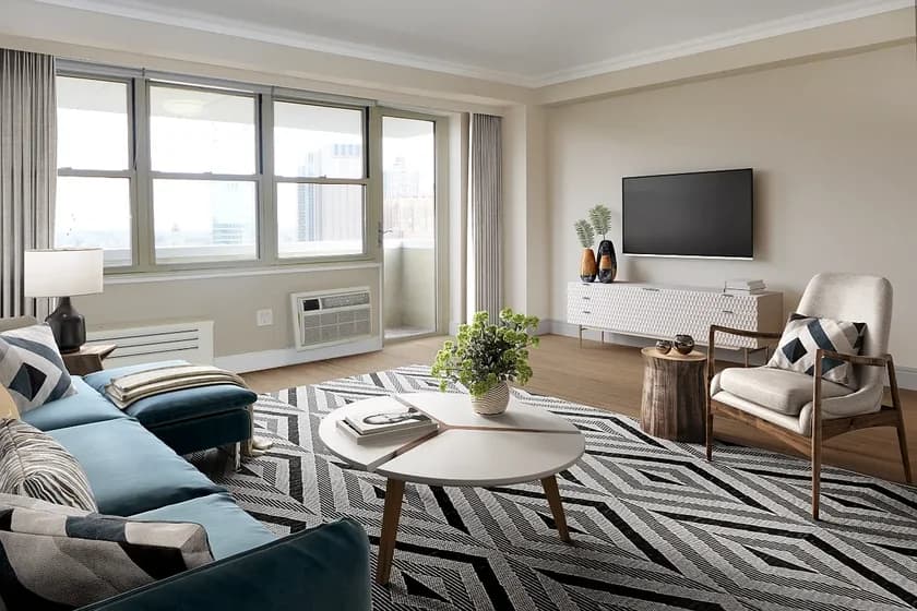 80 North Moore Street #80-38K, Manhattan, NY 10013 apartment_living_room 1