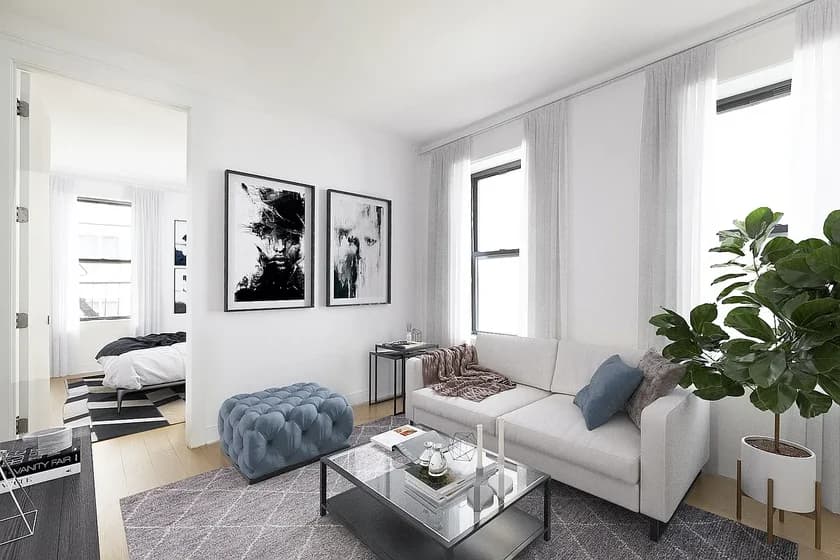 207 East 33 Street #1A, Manhattan, NY 10016 apartment_living_room 1