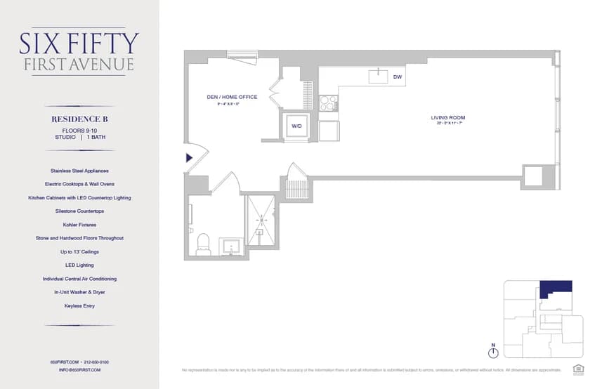 650 1 Avenue #10B, Manhattan, NY 10016 1