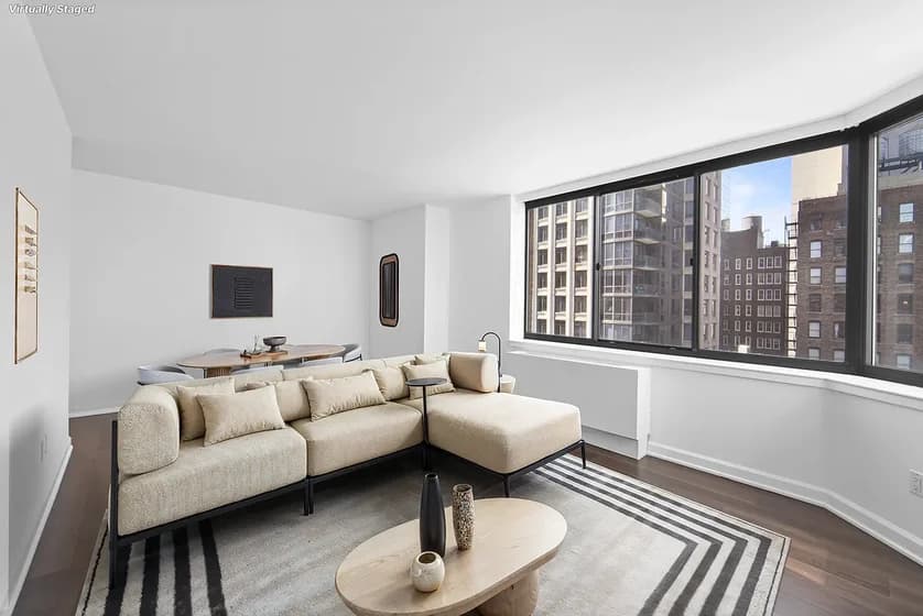 The Caroline 60 West 23 Street #815, Manhattan, NY 10010 apartment_living_room 1