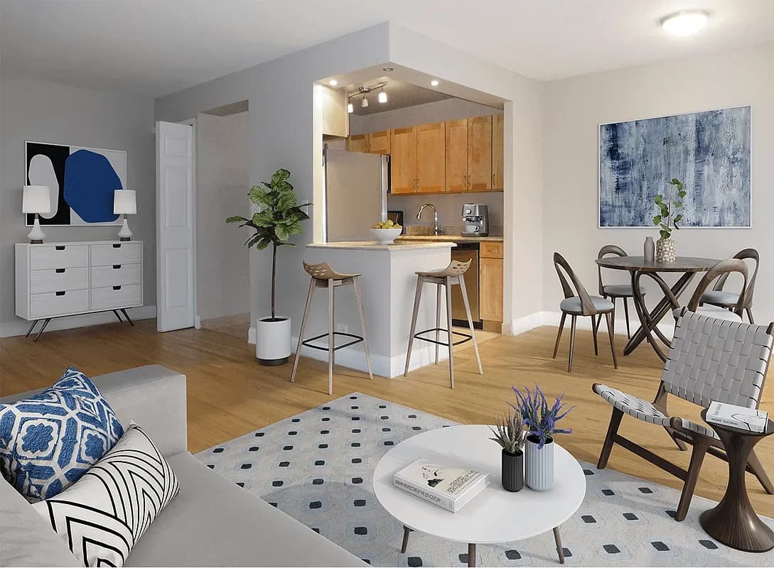 310 Greenwich Street #310-35G, Manhattan, NY 10013 apartment_living_room 1