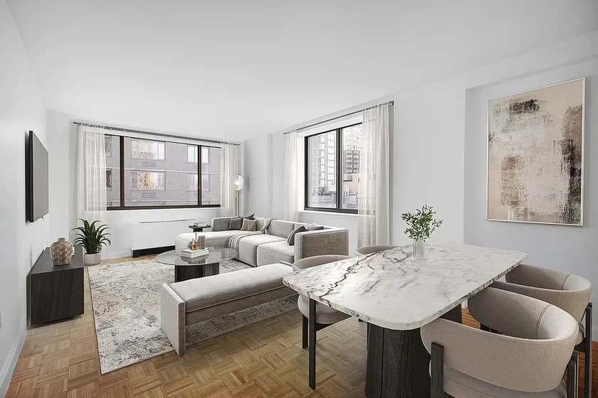 35 West 33 Street #32C, Manhattan, NY 10001 apartment_living_room 1