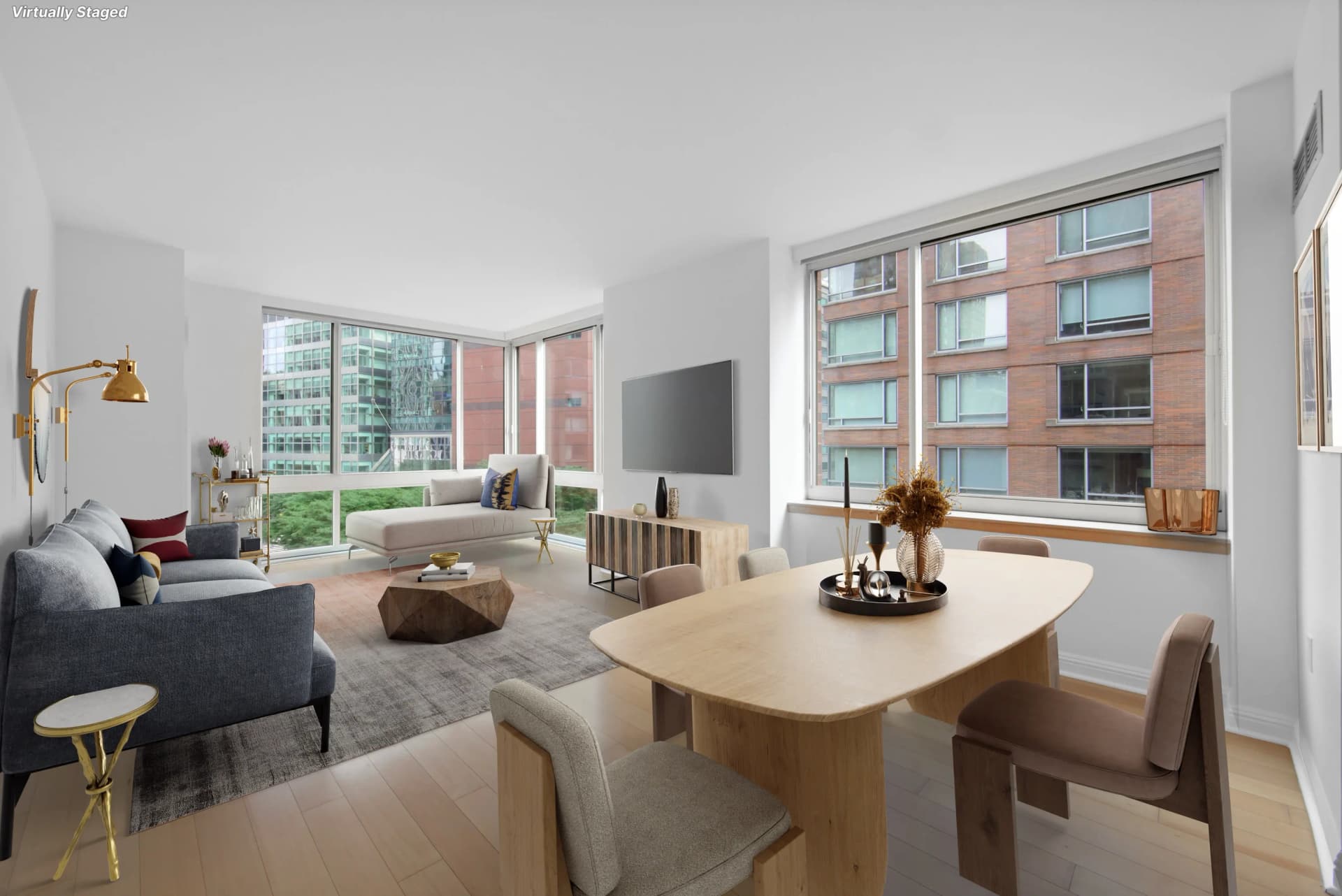 211 North End Avenue #10L, Manhattan, NY 10282 apartment_dining_room 1