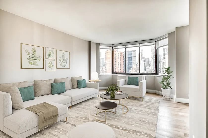 150 East 39 Street #1601, Manhattan, NY 10016 apartment_living_room 1
