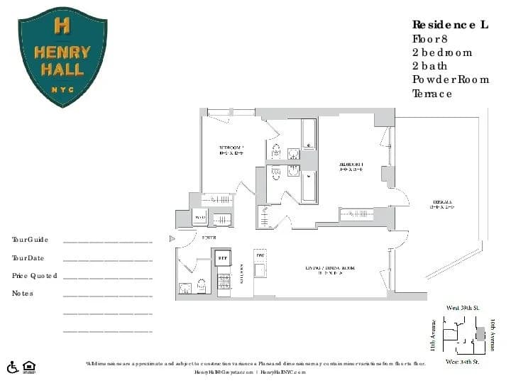 515 West 38 Street #8L, Manhattan, NY 10018 1