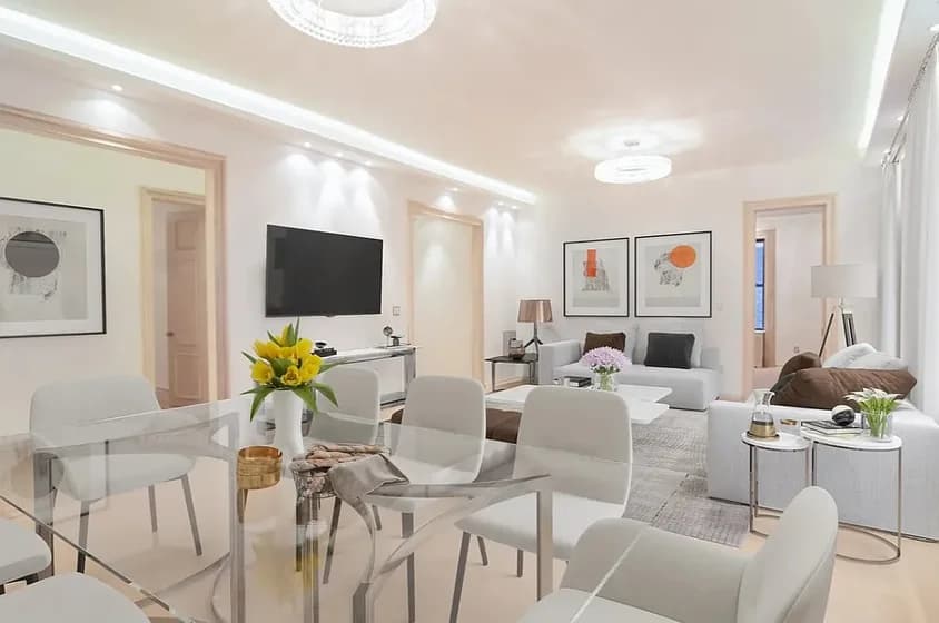 160 West 55 Street #4D, Manhattan, NY 10019 apartment_living_room 1