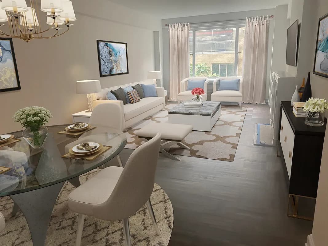 40 Central Park South #8H, Manhattan, NY 10019 apartment_living_room 1