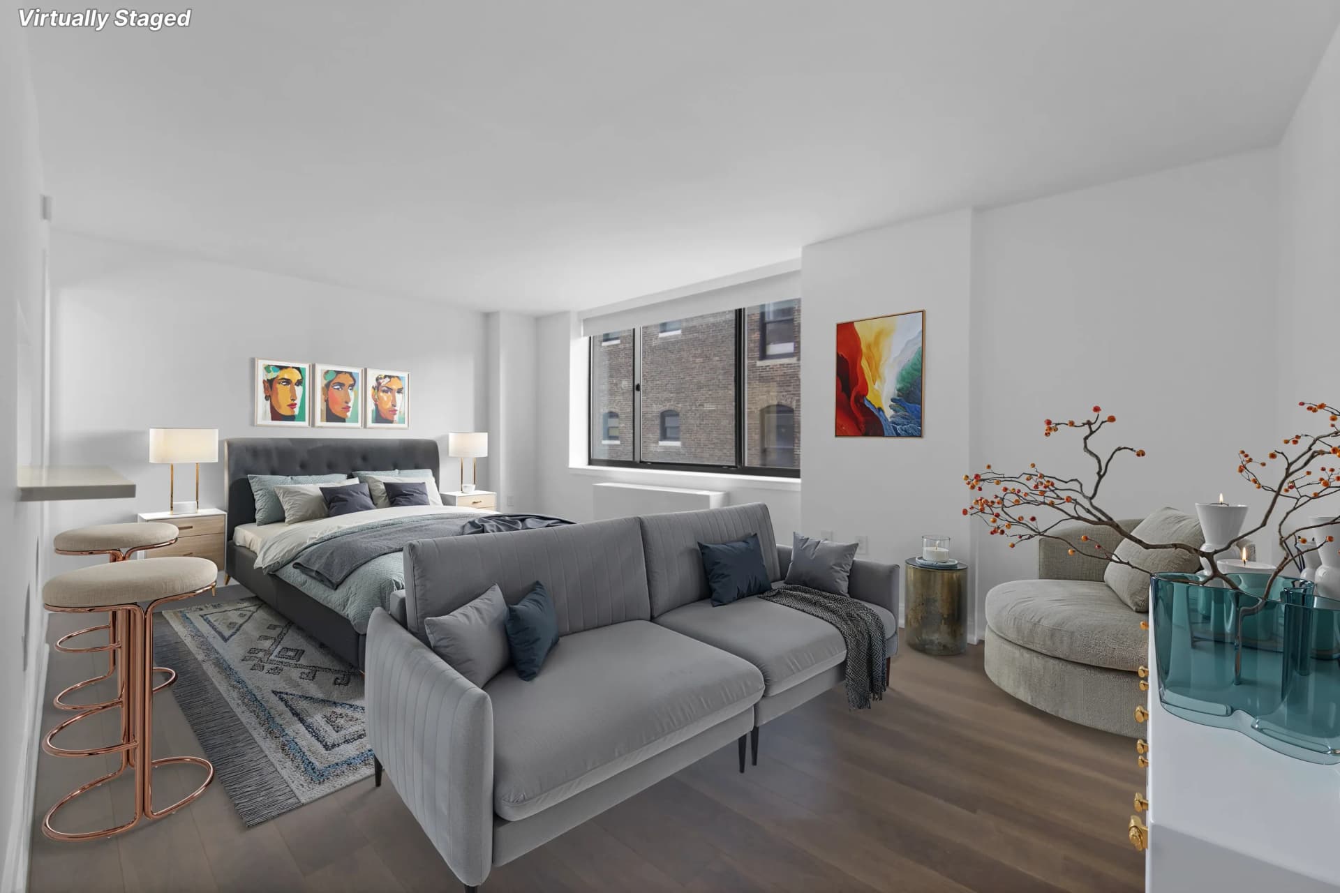 77 West 24 Street #5D, Manhattan, NY 10010 apartment_living_room 1