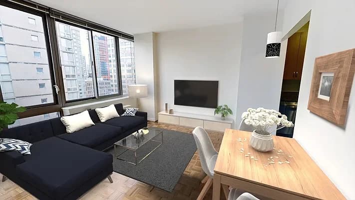 100 West 26 Street #30D, Manhattan, NY 10001 apartment_living_room 1