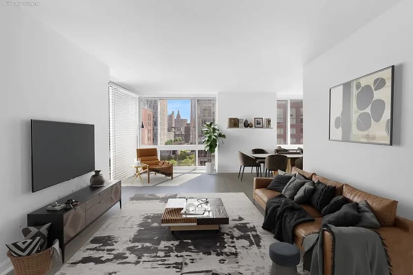 211 North End Avenue #23A, Manhattan, NY 10282 apartment_living_room 1