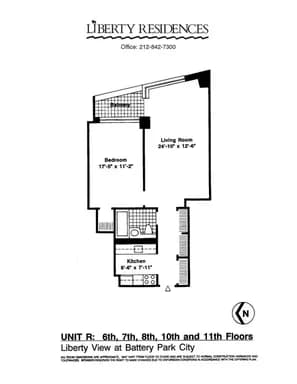 99 Battery Place #10R, Manhattan, NY 10280