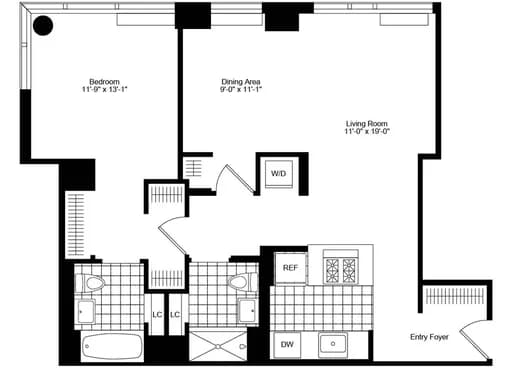 460 West 42 Street #23A, Manhattan, NY 10036