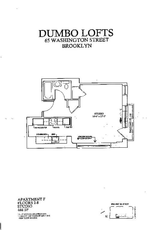 65 Washington Street #7F, Brooklyn, NY 11201 1