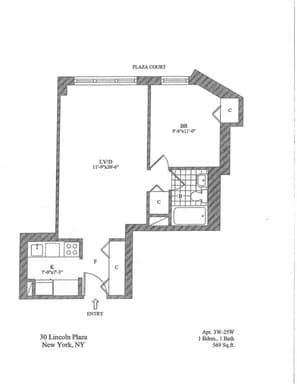 30 West 63 Street #12W, Manhattan, NY 10023