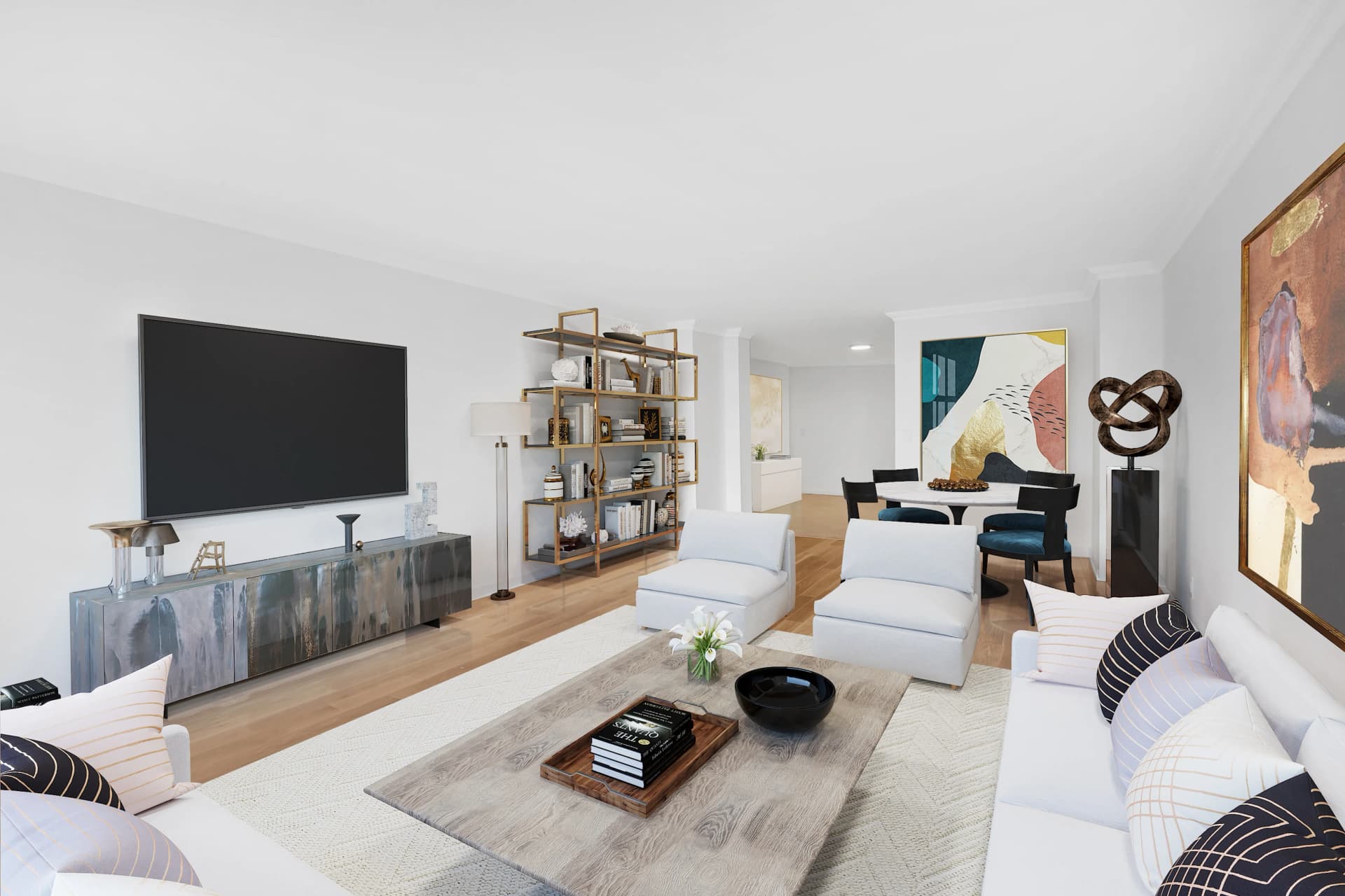 800 5 Avenue #30D, Manhattan, NY 10065 apartment_living_room 1