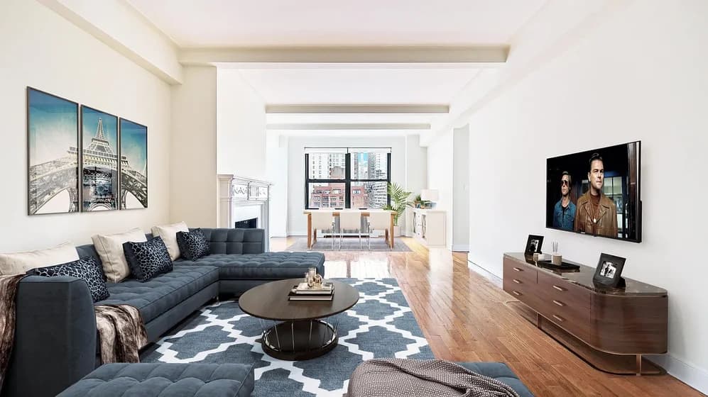 400 East 58 Street #17B, Manhattan, NY 10022 apartment_living_room 1