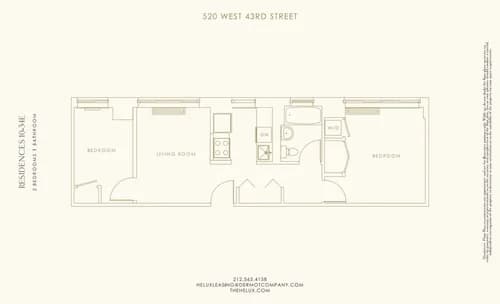 520 West 43 Street #26E, Manhattan, NY 10036