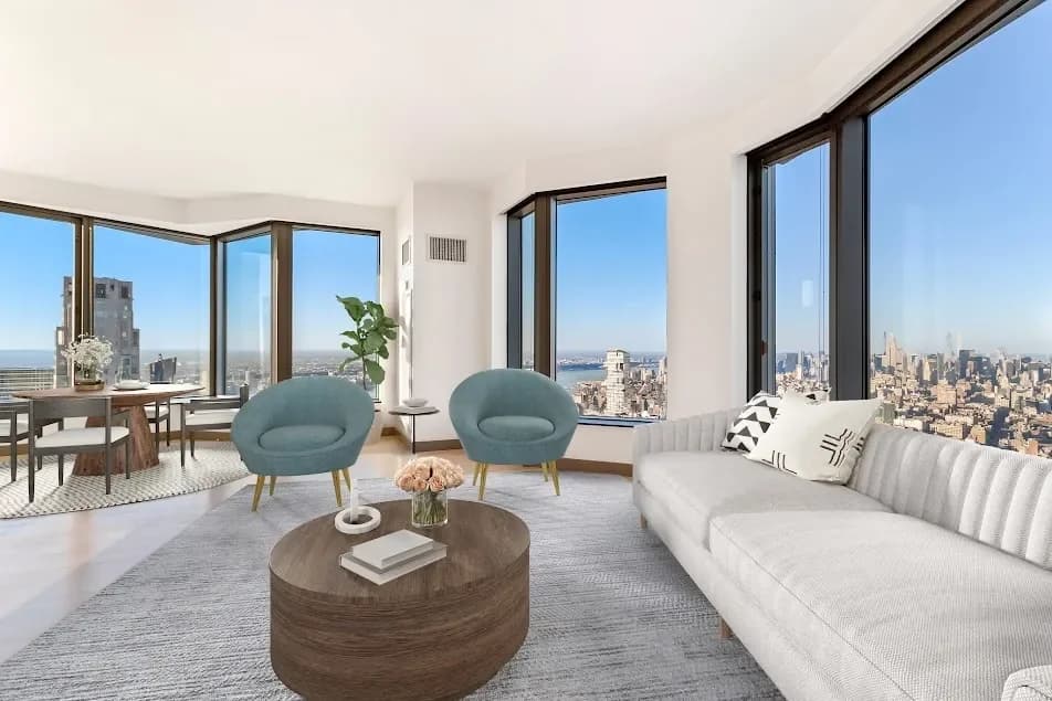 8 Spruce St #19G, New York, NY 10038 apartment_living_room 1