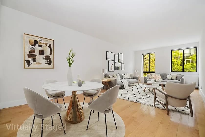 Midwest Court 410 West 53 Street #117, Manhattan, NY 10019 apartment_living_room 1