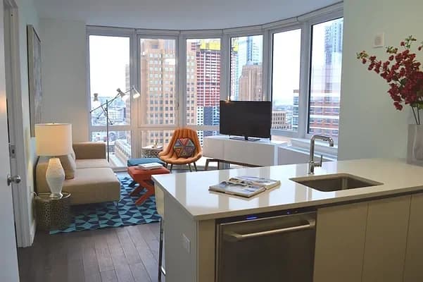 309 Gold Street #25A, Brooklyn, NY 11201 apartment_living_room 1