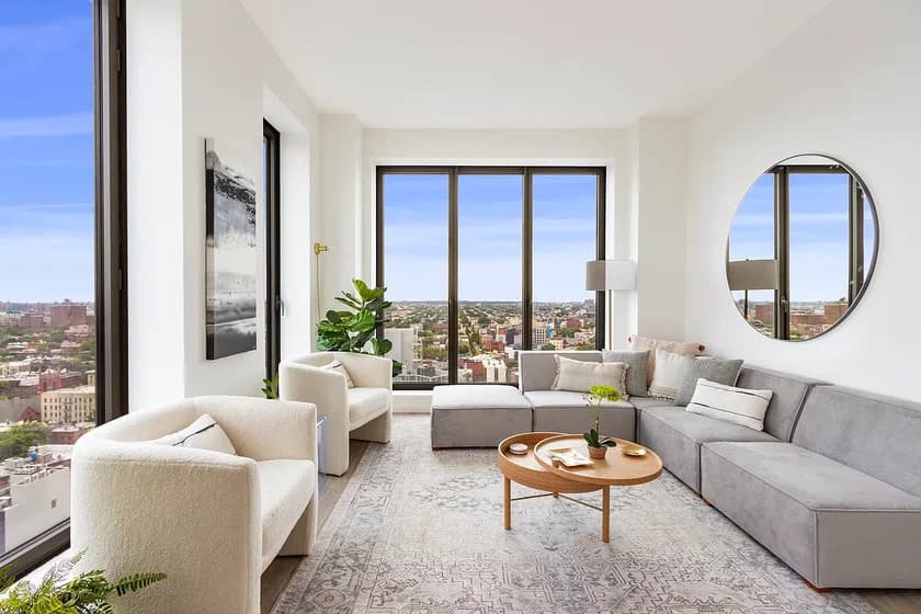 545 Vanderbilt Avenue #21C, Brooklyn, NY 11238 apartment_living_room 1