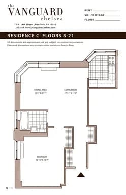 77 W 24 St #17C, Manhattan, NY 10010