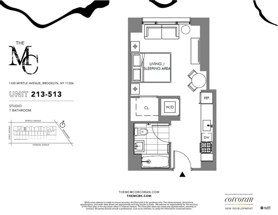 371 Vernon Ave #213, Brooklyn, NY 11206 1