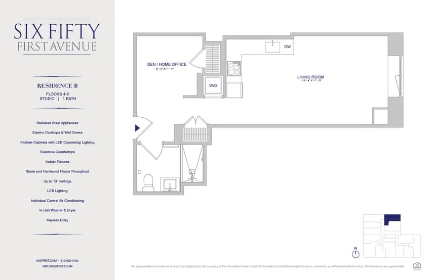 650 1 Avenue #7B, Manhattan, NY 10016 1