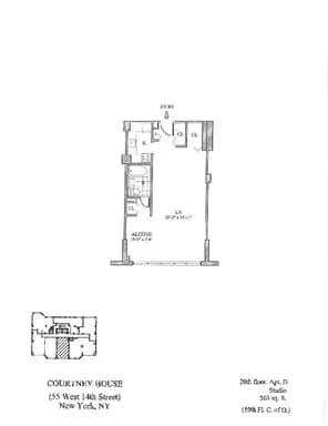 55 West 14 Street #20D, Manhattan, NY 10011