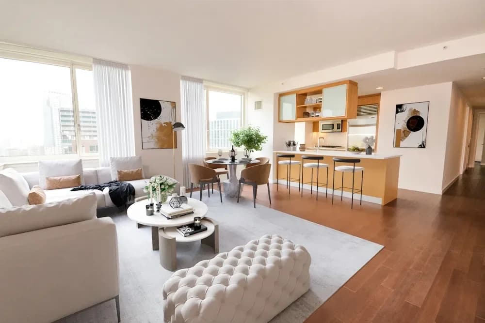 200 North End Avenue #29B, Manhattan, NY 10282 apartment_living_room 1