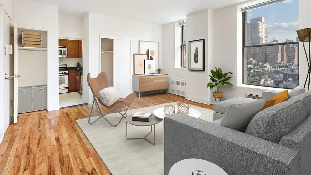 50 West 77 Street #12J, Manhattan, NY 10023 apartment_living_room 1